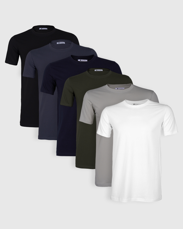 Bisiklet Yaka Tüm Renkler 6’lı Paket