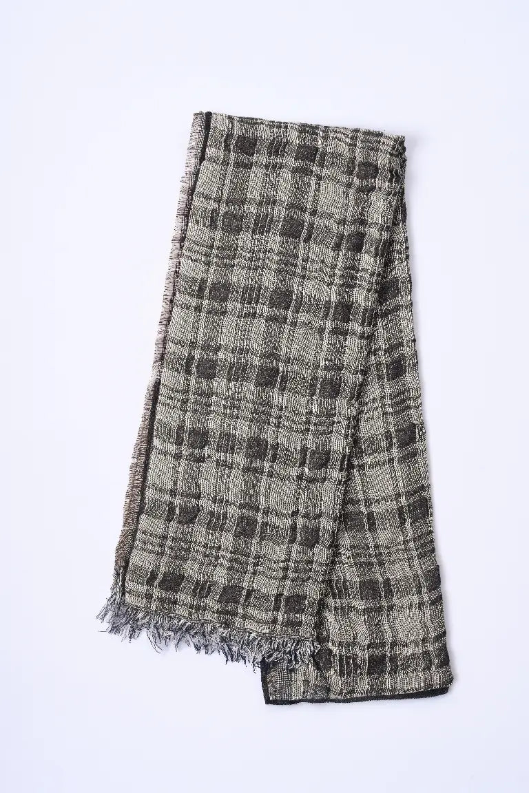 SJ Kare Desenli Fular