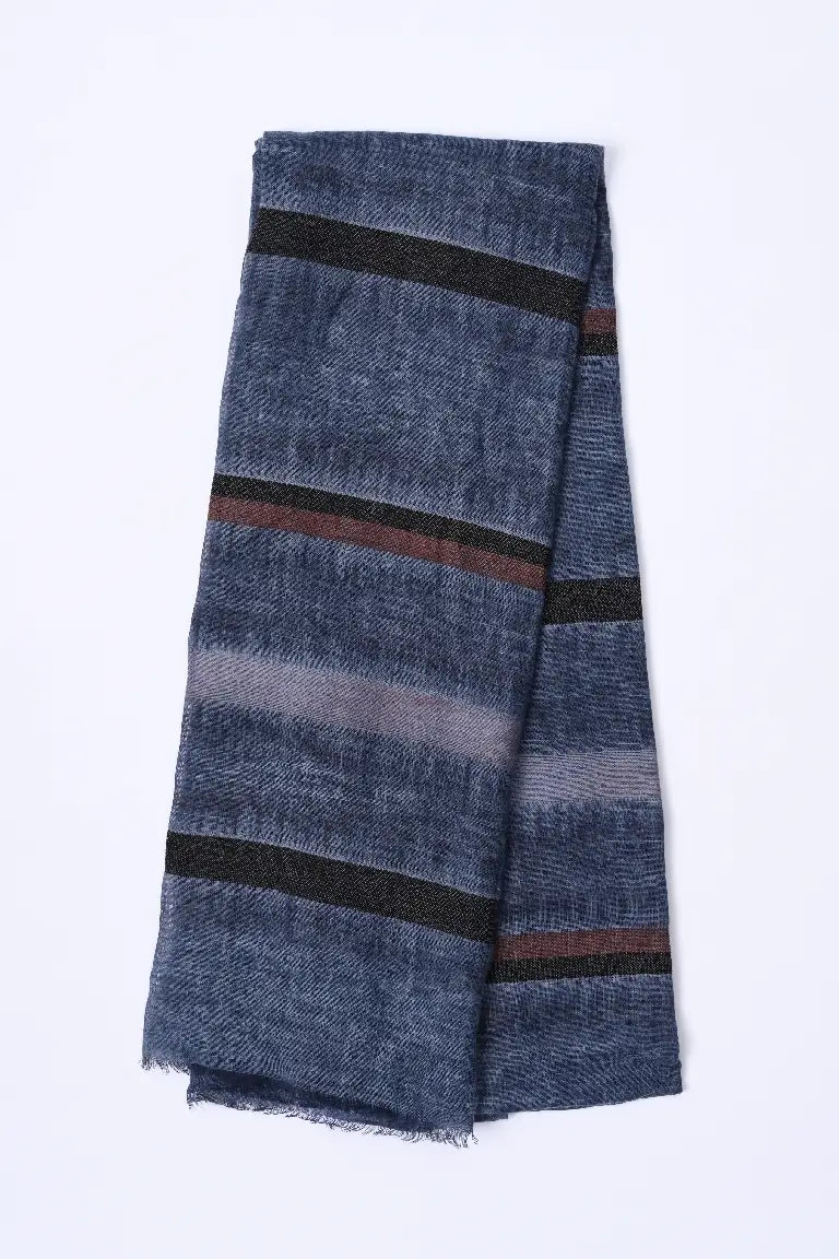 SJ Düz Çizgili Fular