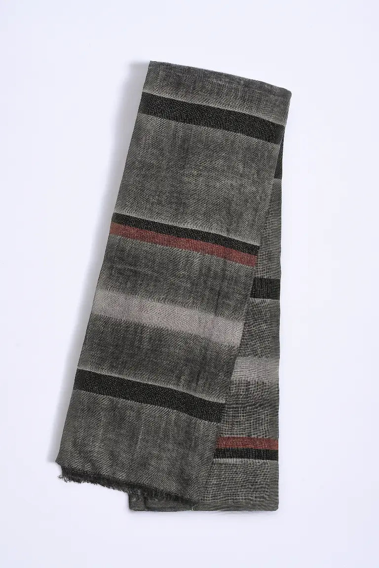 SJ Düz Çizgili Fular