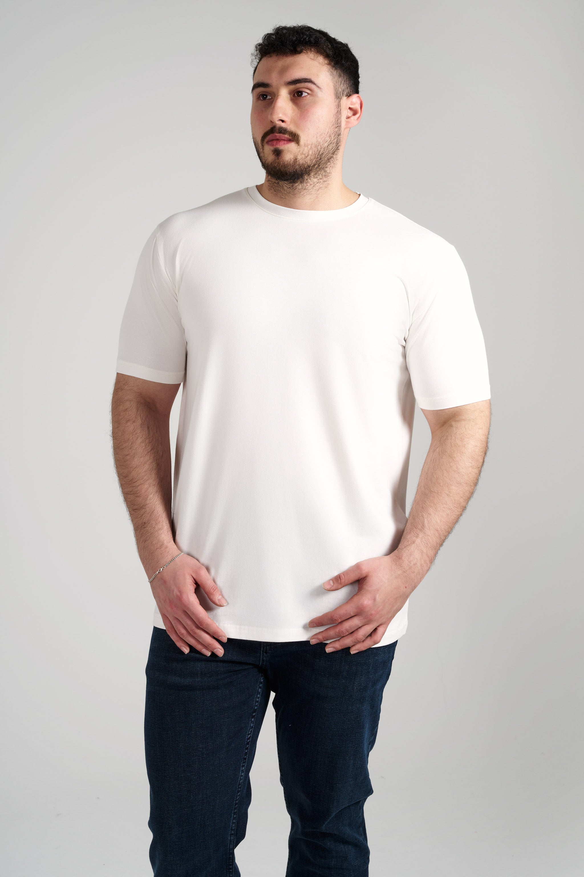 BİSİKLET YAKA 3'LÜ SET - 1 BEYAZ + 1 SİYAH + 1 LACİVERT