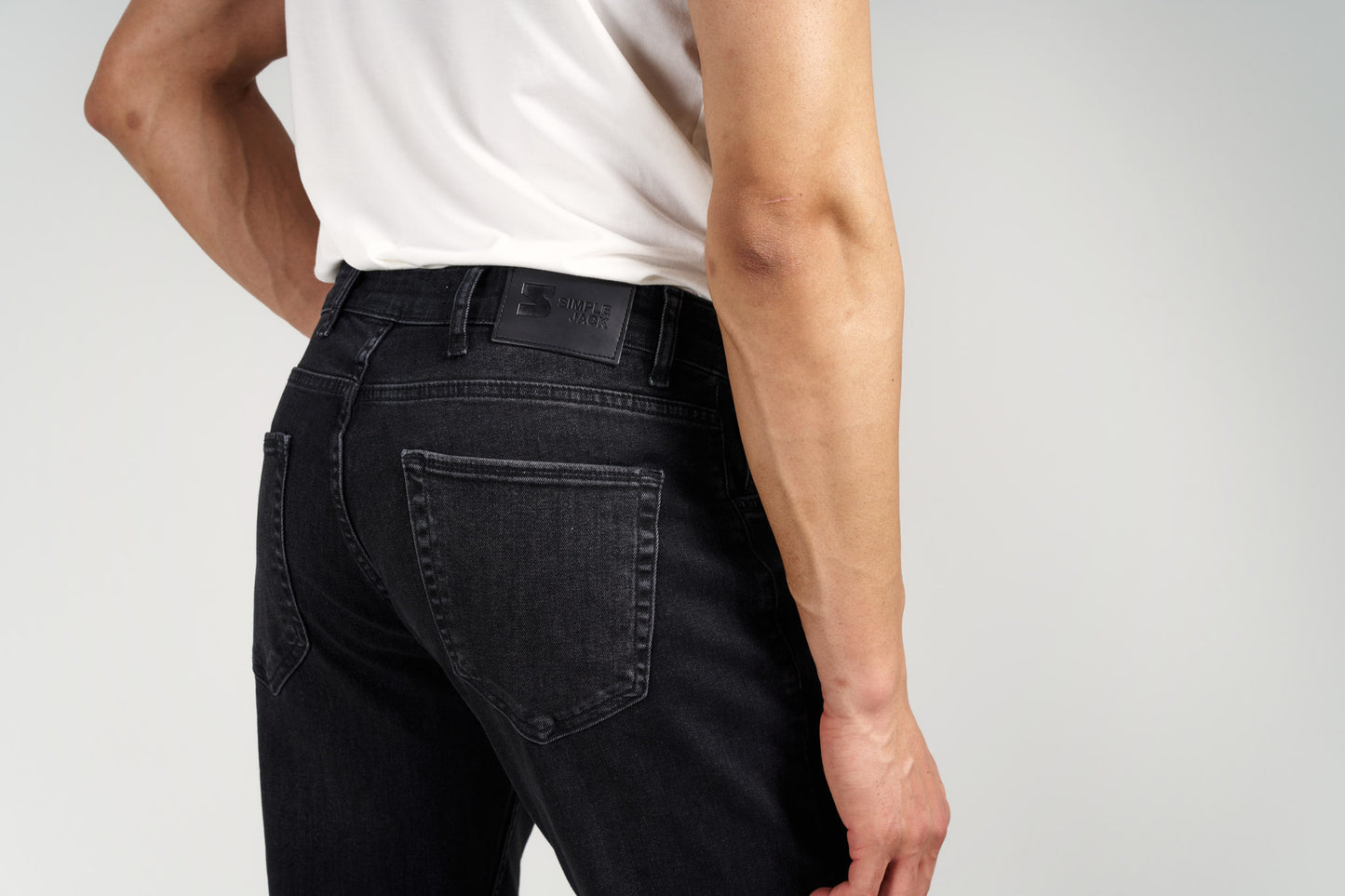Black Jean Pantolon