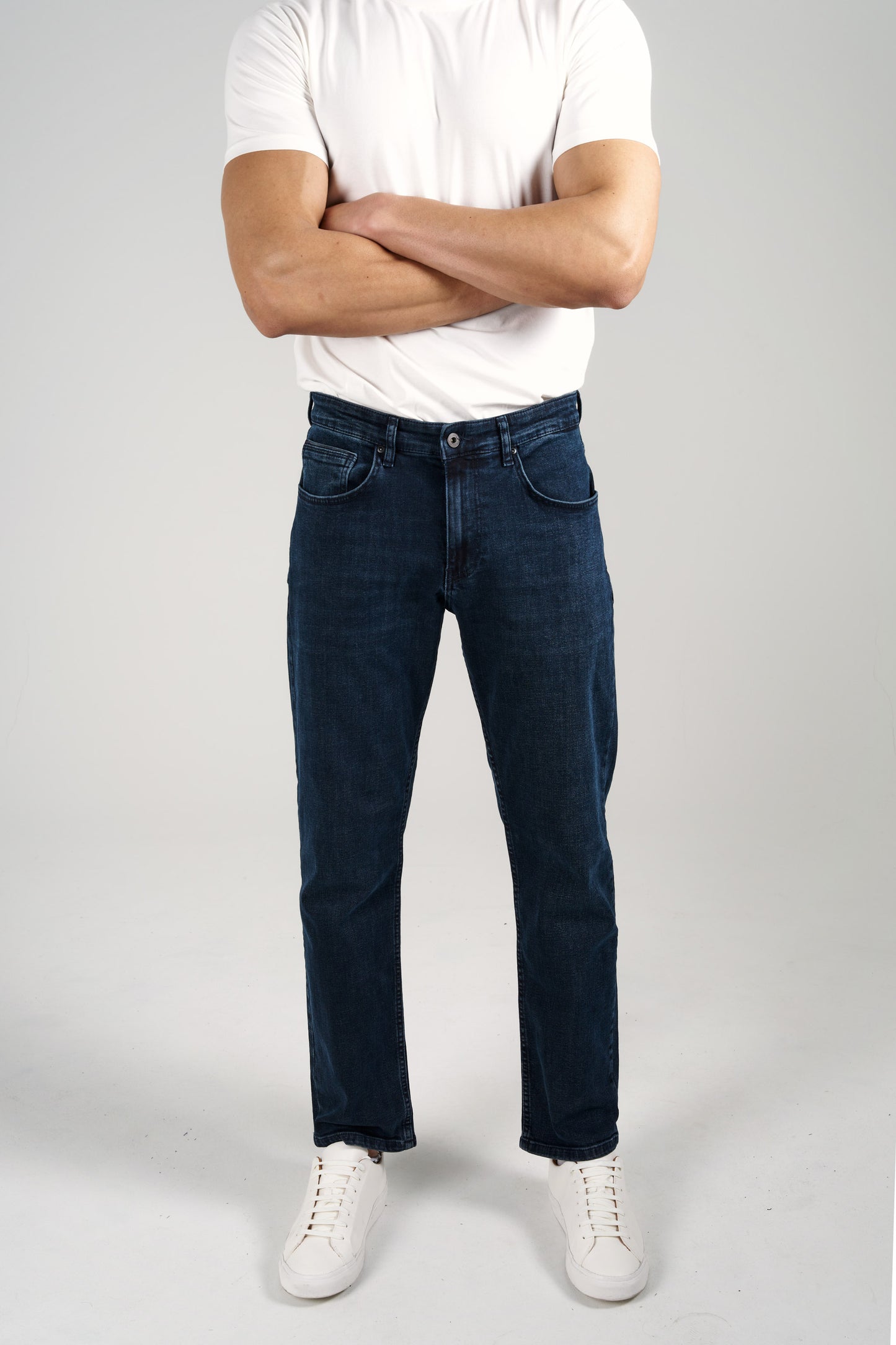 Blue Black Jean Pantolon