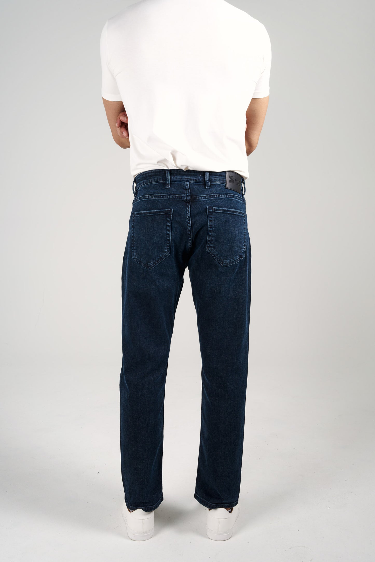 Blue Black Jean Pantolon