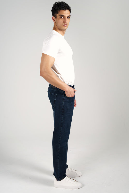 Blue Black Jean Pantolon