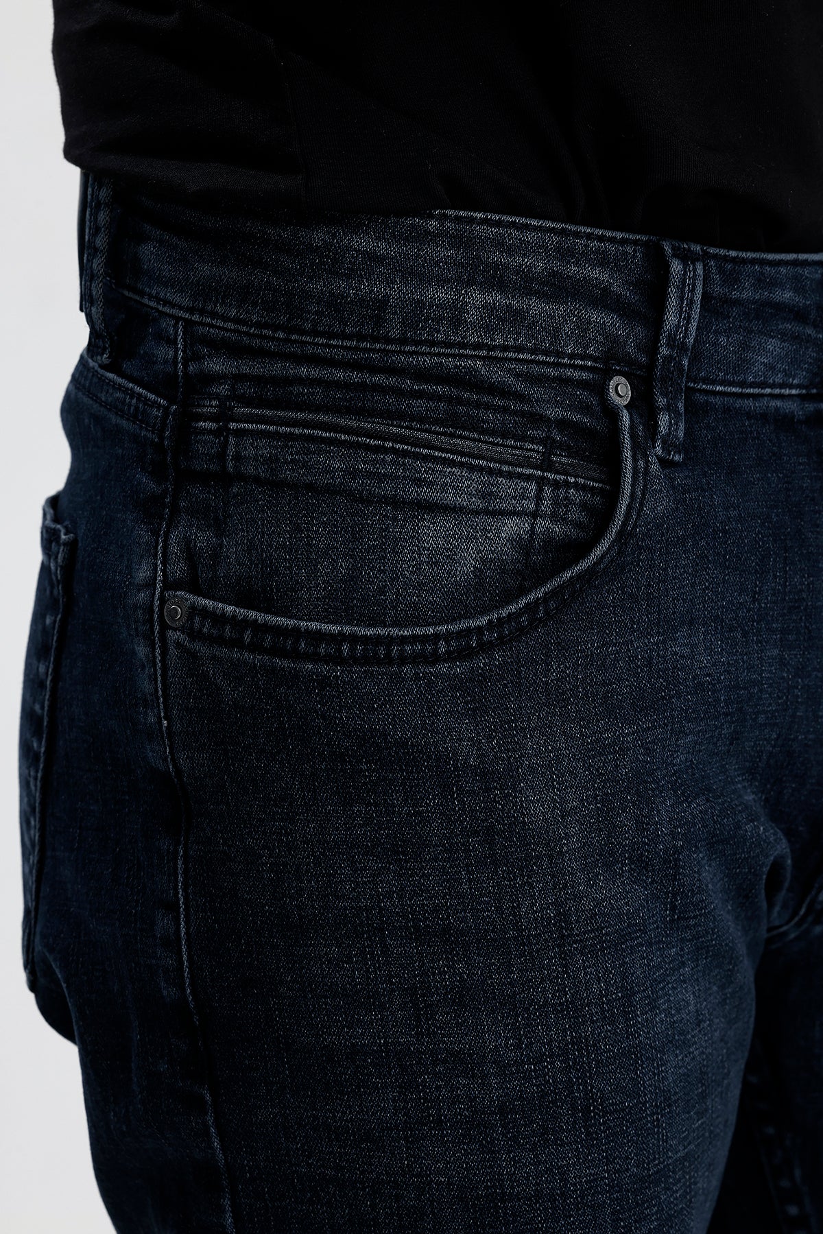 SJ Dark Blue-Indigo Koyu Mavi Jean Pantolon