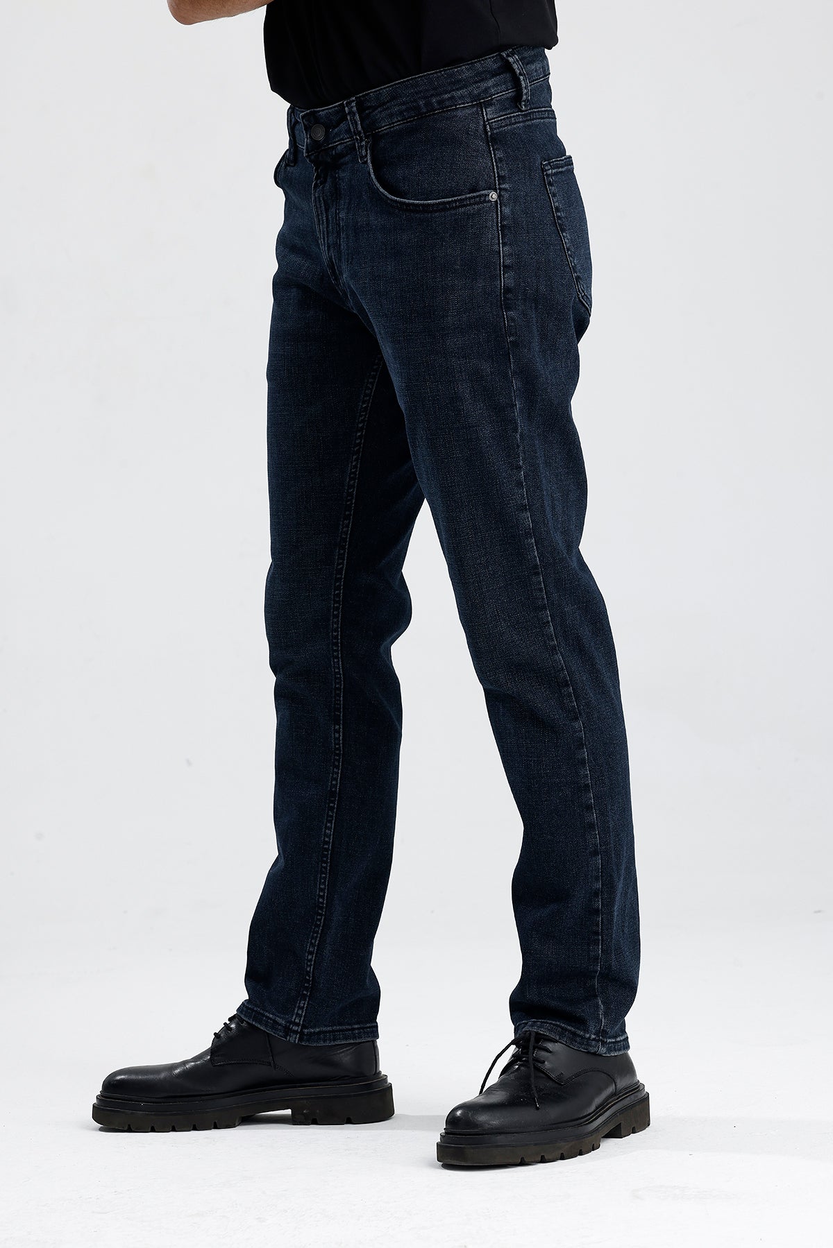 SJ Dark Blue-Indigo Koyu Mavi Jean Pantolon