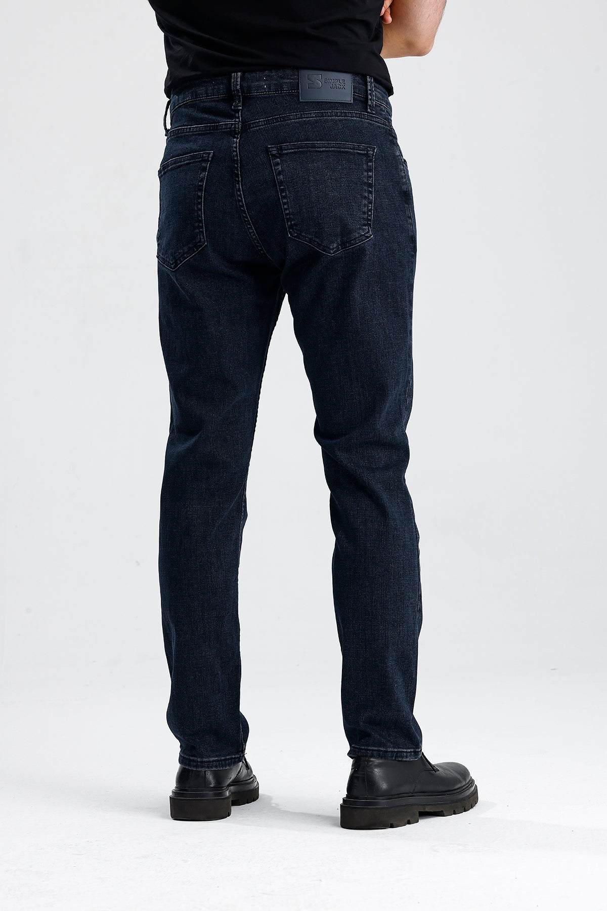 SJ Dark Blue-Indigo Koyu Mavi Jean Pantolon