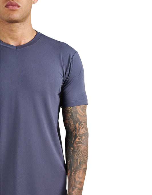 SJ Premium V Yaka Fit T-Shirt