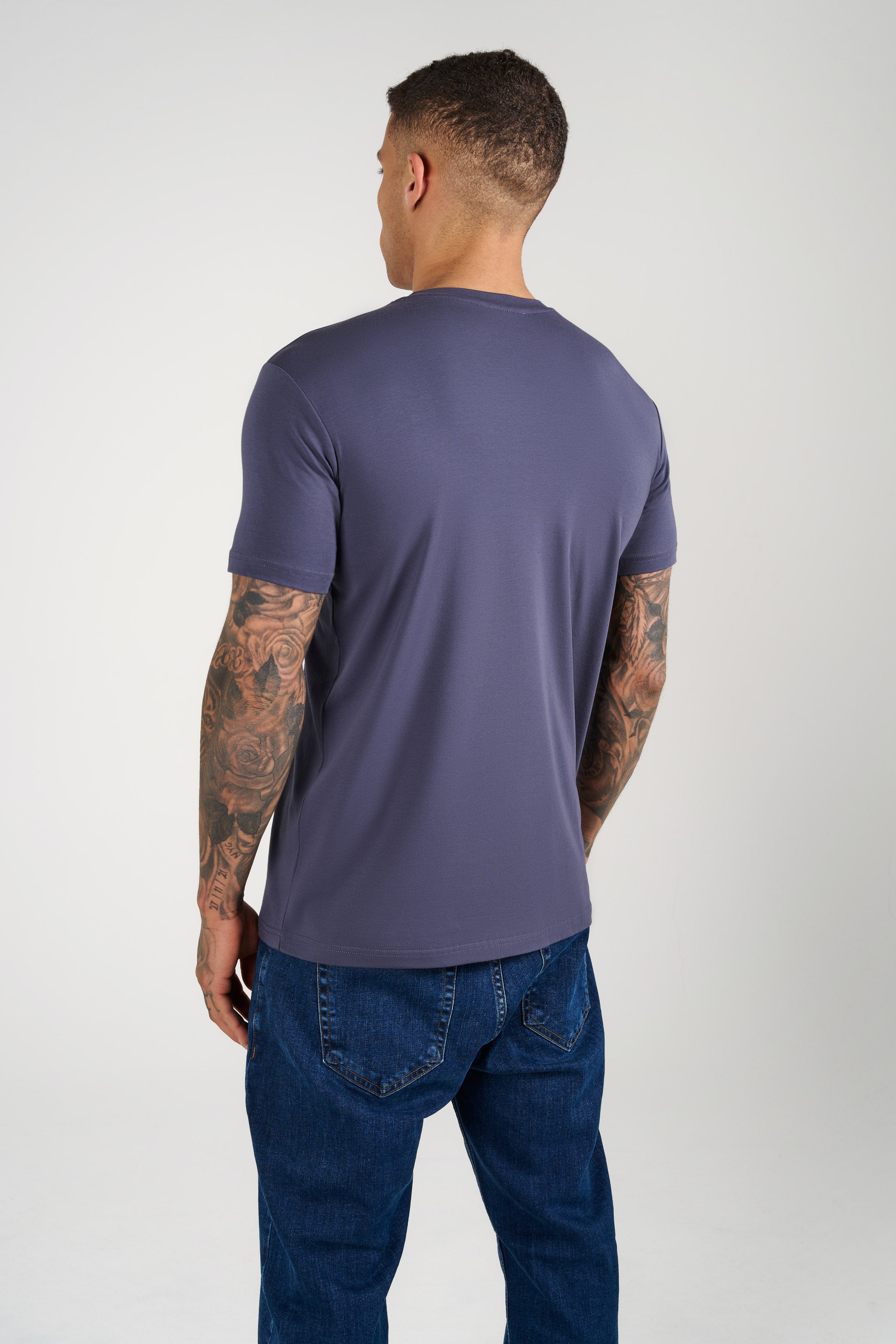 SJ Premium Bisiklet Yaka Fit T-Shirt