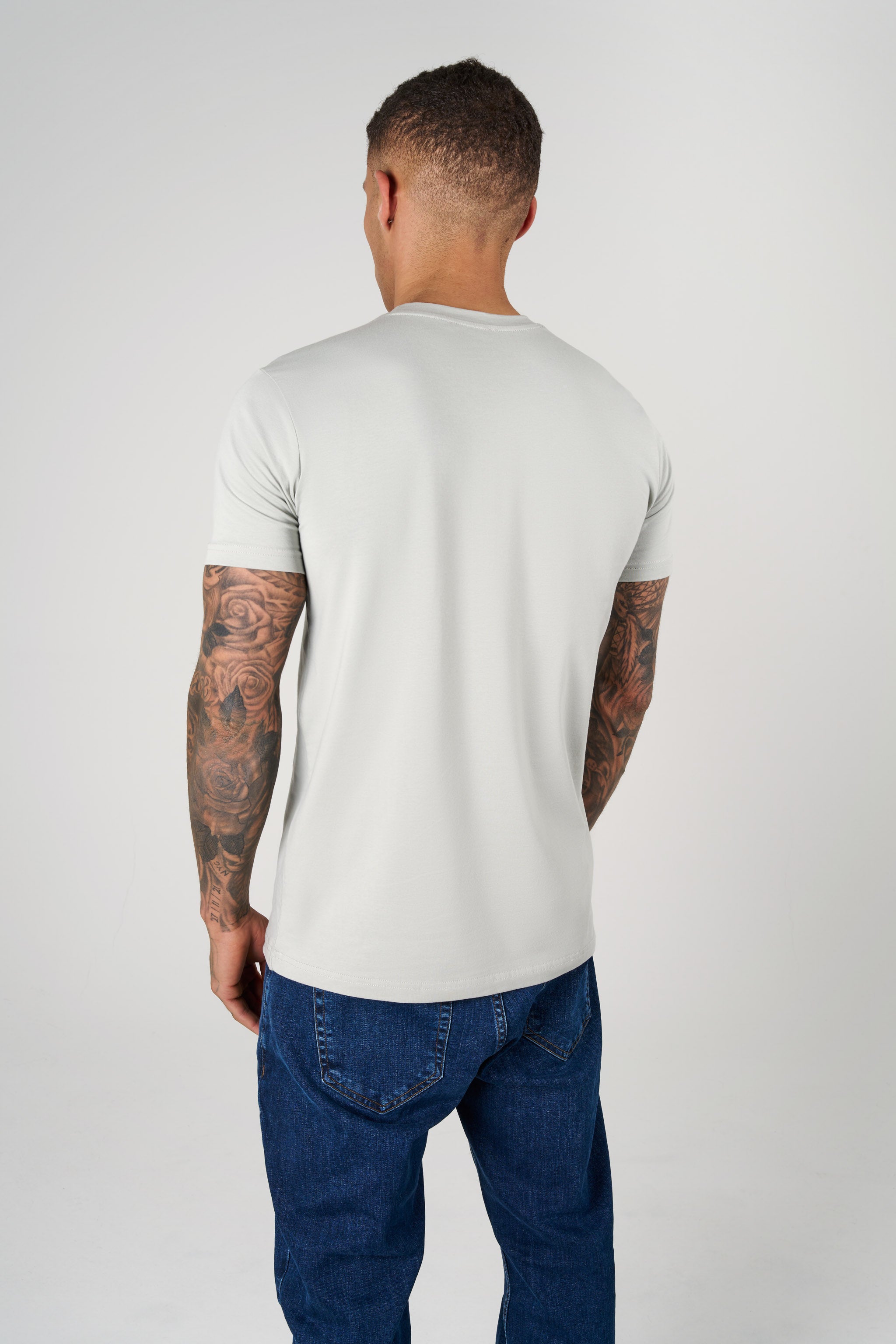 SJ Premium Bisiklet Yaka Fit T-Shirt