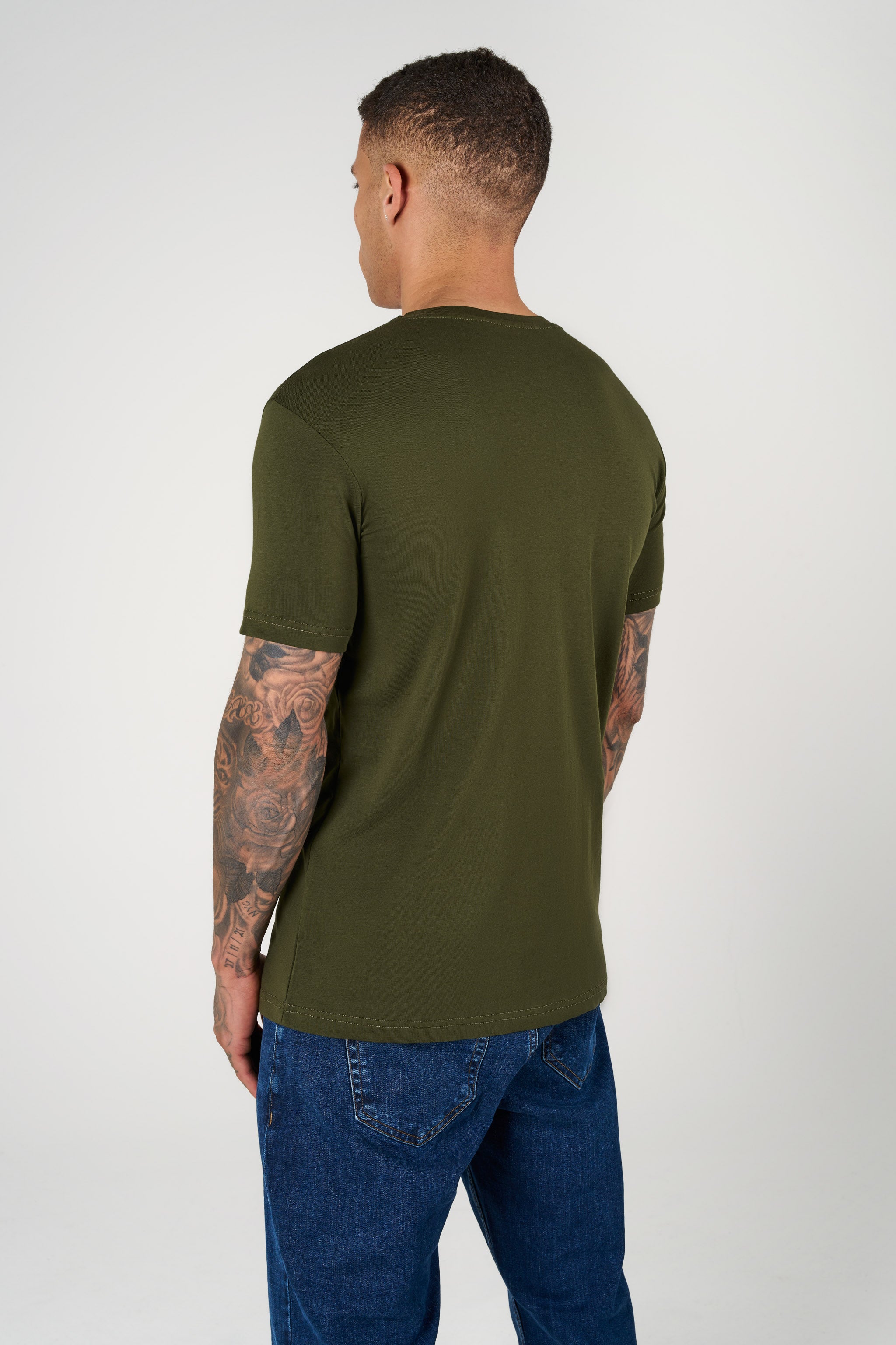 SJ Premium Bisiklet Yaka Fit T-Shirt