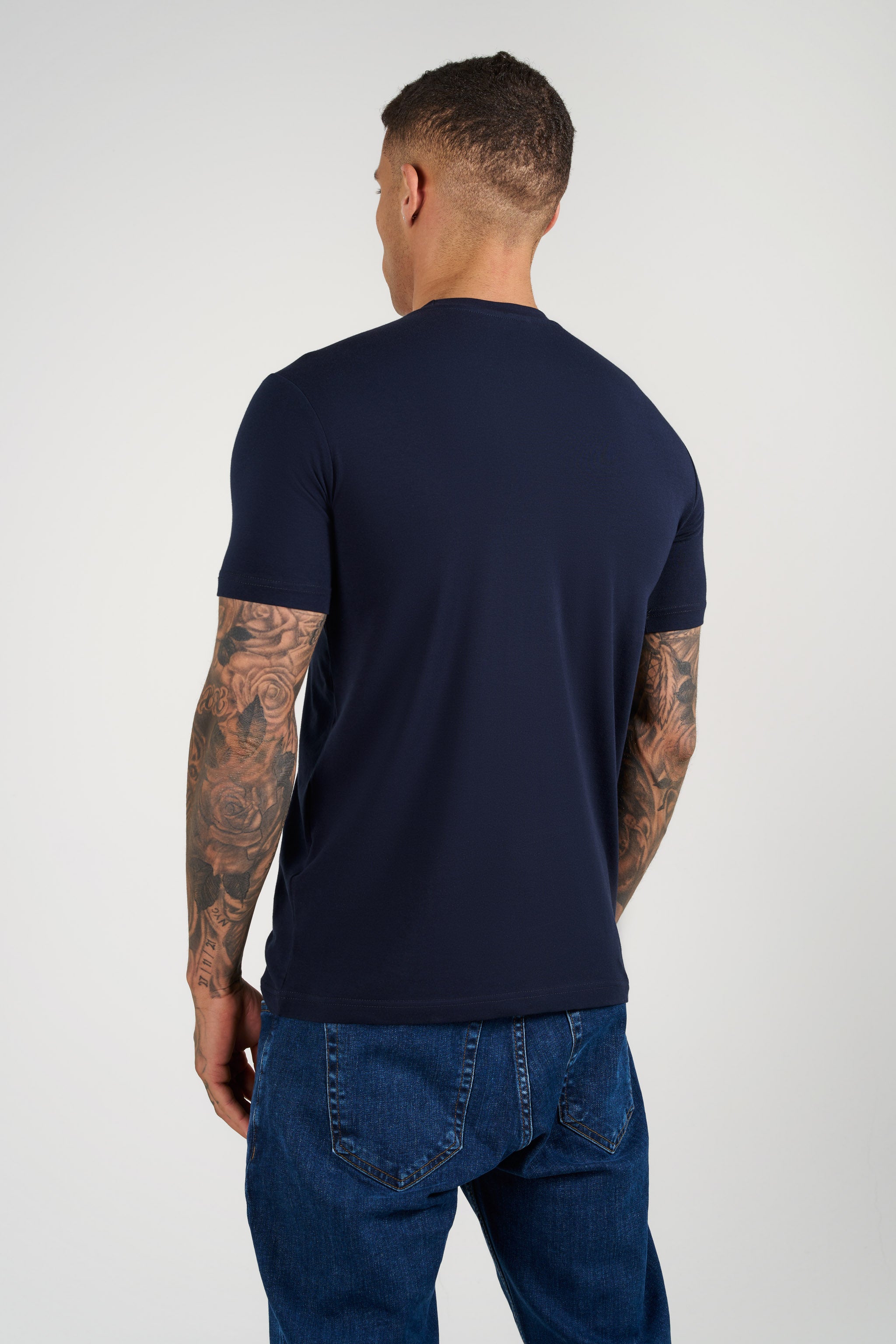 SJ Premium Bisiklet Yaka Fit T-Shirt