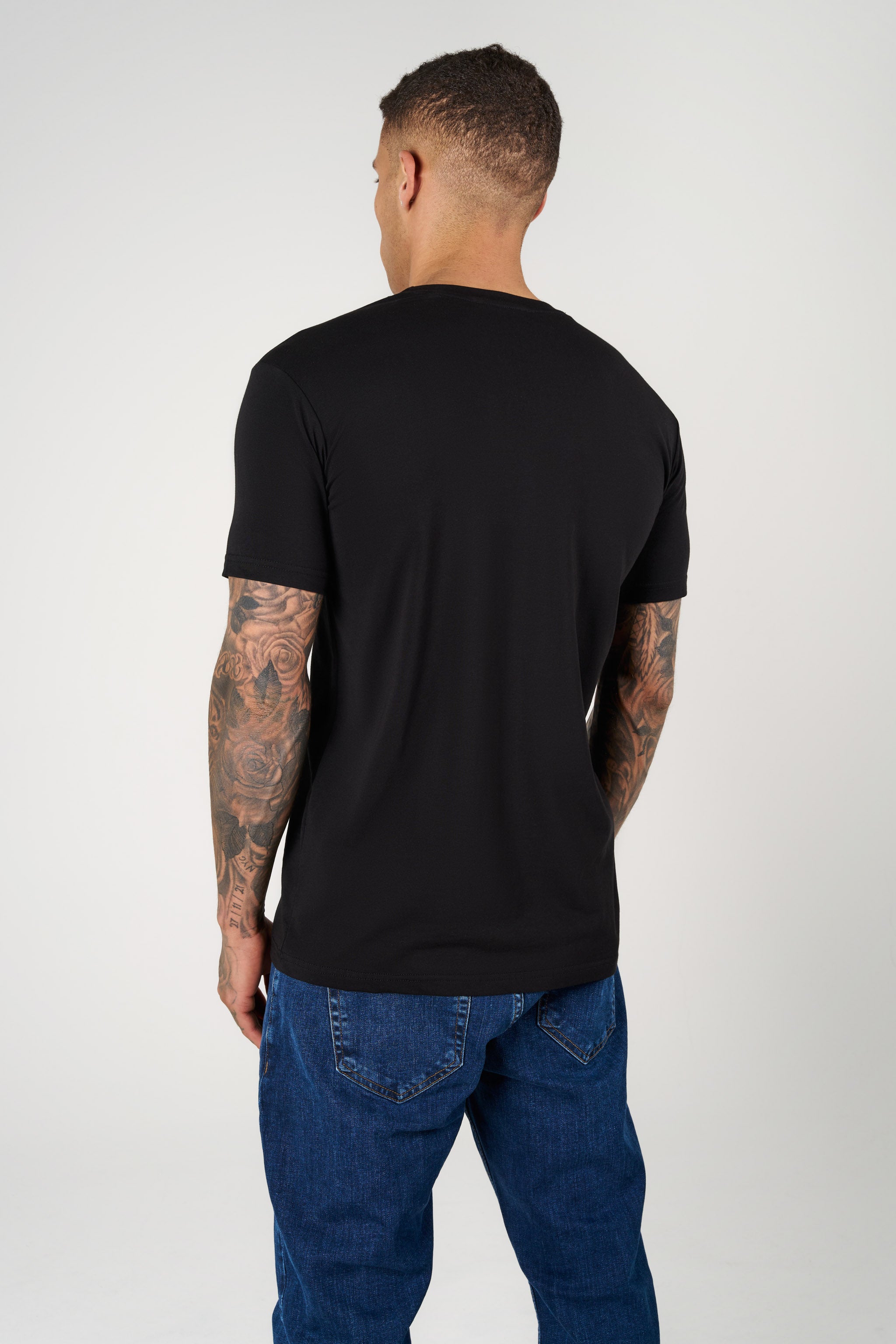SJ Premium Bisiklet Yaka Fit T-Shirt