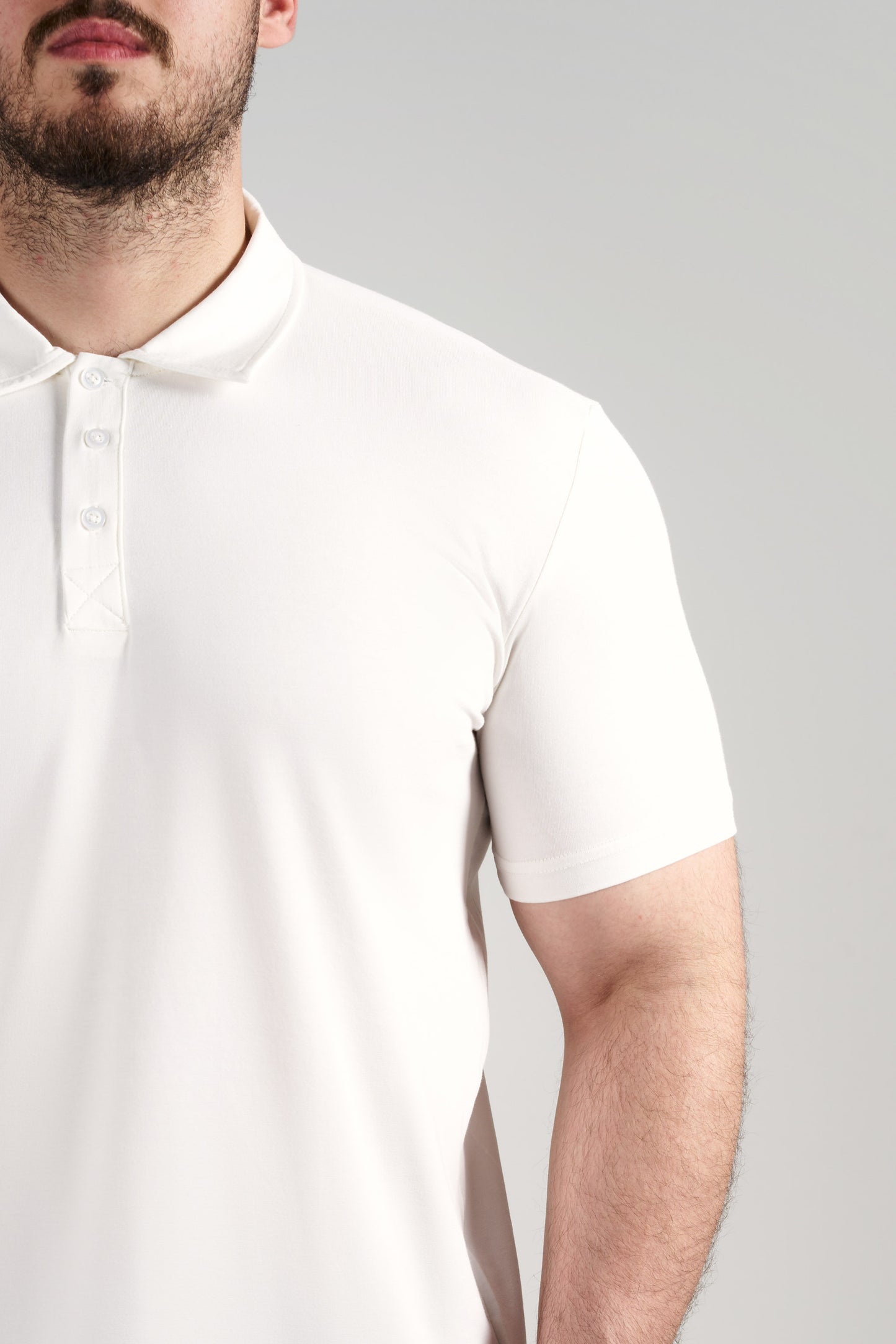 Polo Yaka Beyaz 3’lü Paket