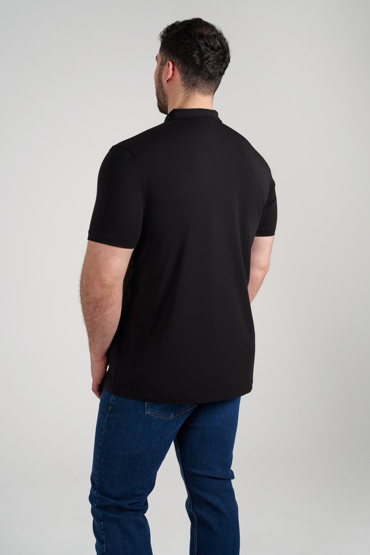 Polo Yaka Siyah 6’lı Paket