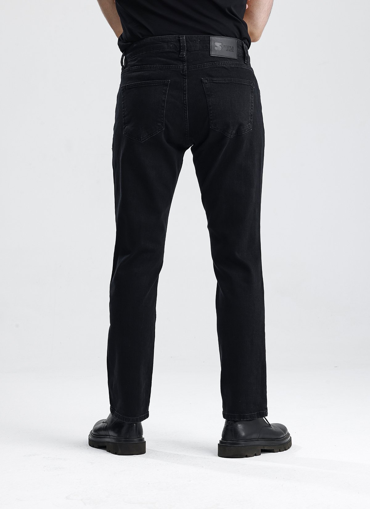 SJ Black-Siyah Jean Pantolon