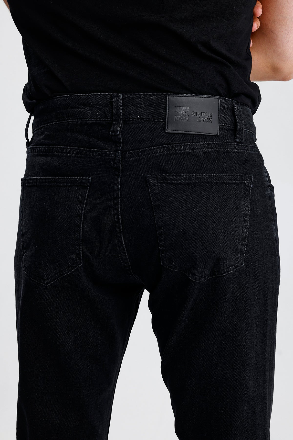 SJ Black-Siyah Jean Pantolon