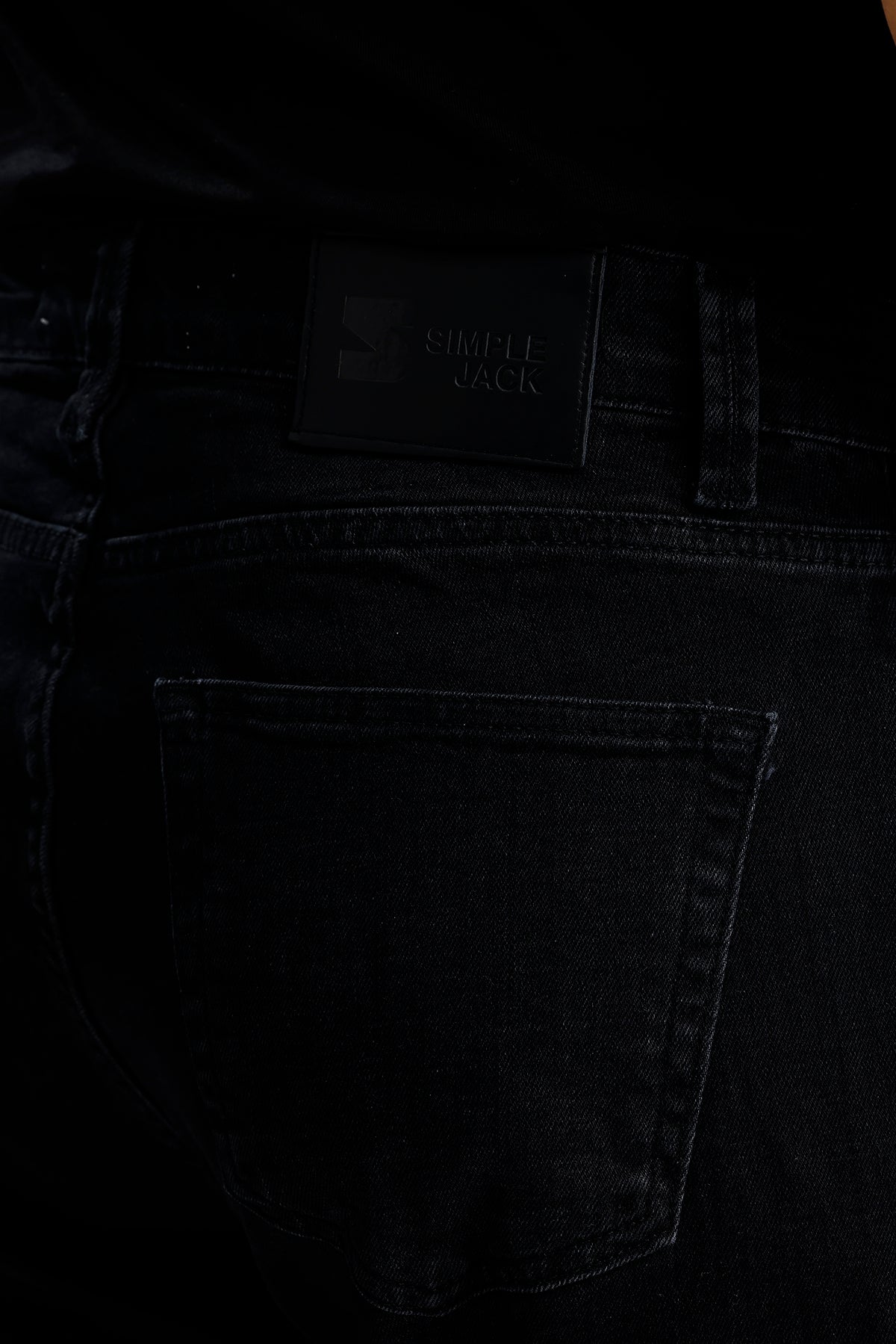 SJ Black-Siyah Jean Pantolon