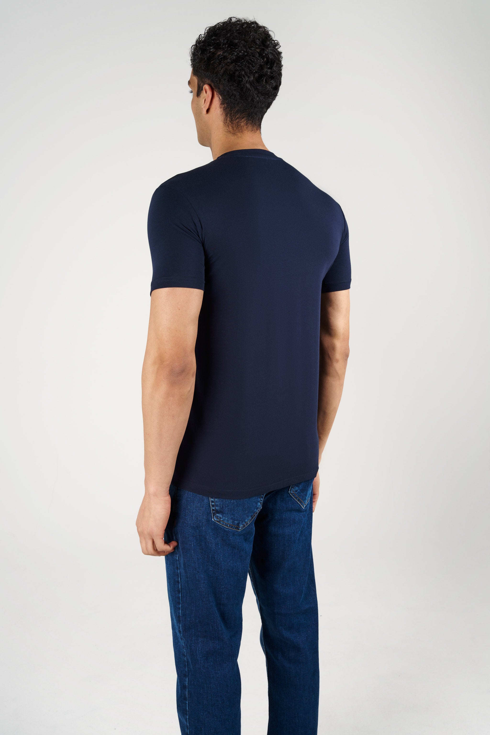 SJ Premium V Yaka Fit T-Shirt