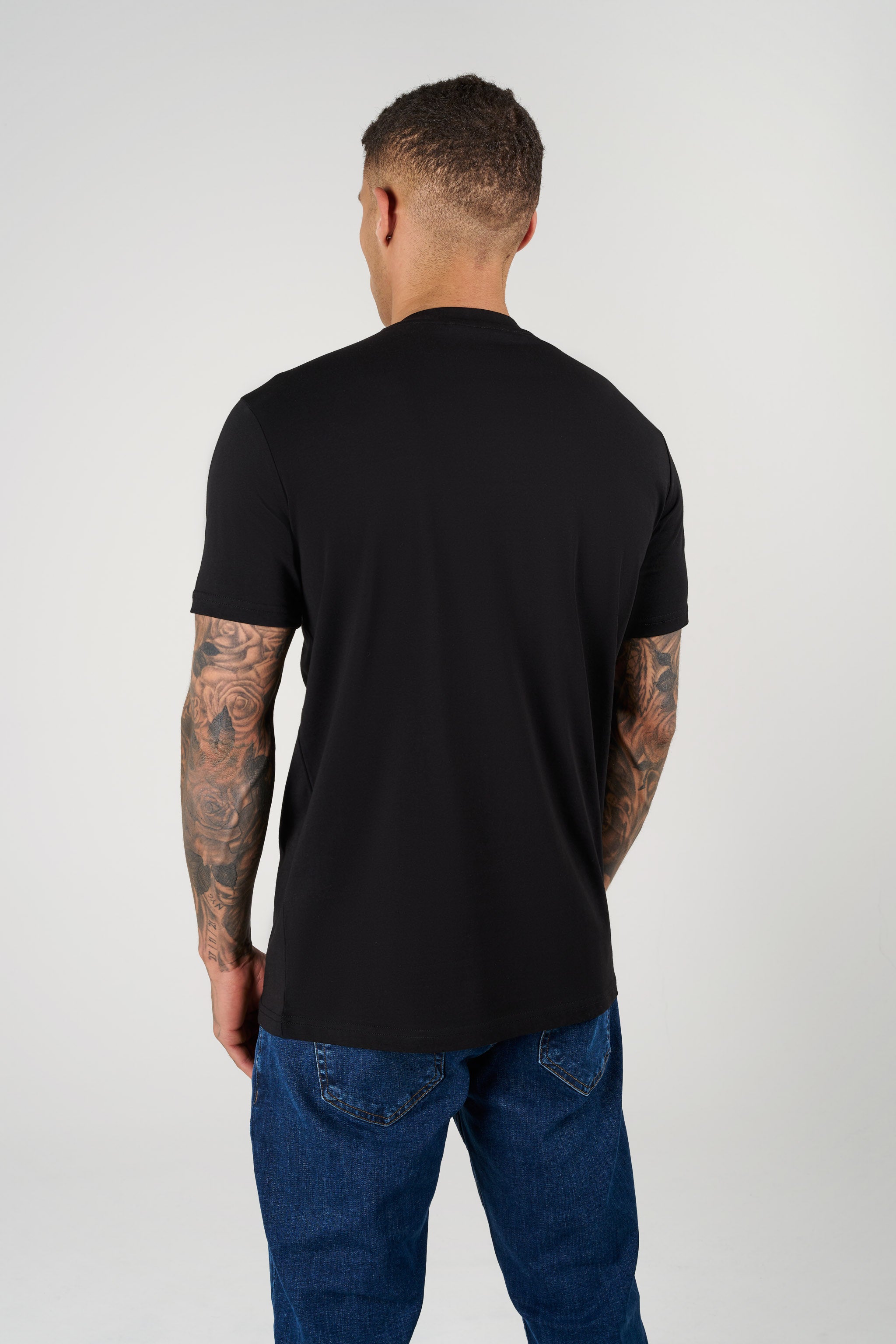 SJ Premium V Yaka Fit T-Shirt