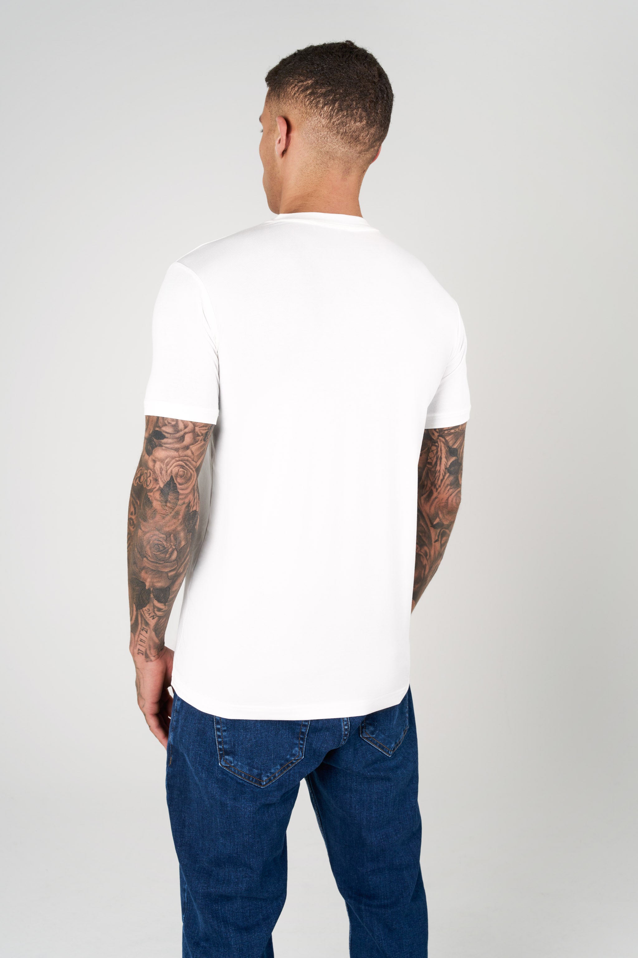 SJ Premium V Yaka Fit T-Shirt